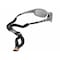 Ergodyne Breakaway Eyewear Lanyard, 12 in Length, Metal Detectable, Cotton, Slip On, Adjustable, Black 3215 - alternate 3