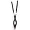Ergodyne Breakaway Eyewear Lanyard, 12 in Length, Metal Detectable, Cotton, Slip On, Adjustable, Black 3215 - alternate 4