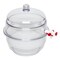 Bel-Art Bel-Art "SPACE SAVER" PC Vacuum Desiccator Clear PC Bottom:0.20 cu.ft. F42022-0000 - alternate 1