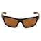 Carhartt Carbondale, Safety Glasses, Anti-Fog, Anti-Static & Anti-Scratch, Clear Lens, Black, Tan Frame CHB210DT - alternate 2