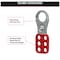Master Lock Lockout Tagout Hasp with Vinyl-Coated Handle, 1 in Jaw Clearance, Steel, Red 420 - alternate 4