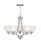 Livex Lighting Somerset 5 Light Brushed Nickel Chandeli 4215-91 - alternate 2