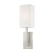 Livex Lighting Hayworth 1 Light Brushed Nickel ADA Wall Sconce 42411-91 - alternate 1