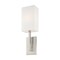 Livex Lighting Hayworth 1 Light Brushed Nickel ADA Wall Sconce 42411-91 - alternate 2