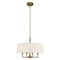Livex Lighting Meridian 4 Light Antique Brass Pendant Chandelier 42604-01 - alternate 4