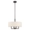 Livex Lighting Meridian 4 Light English Bronze Pendant Chandelier 42604-92 - alternate 2