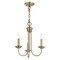 Livex Lighting Estate 3 Light Antique Brass Mini Chandelier 42683-01 - alternate 2