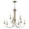 Livex Lighting Estate 9 Light Antique Brass Chandelier 42687-01 - alternate 2