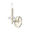Livex Lighting Bancroft 1 Light Polished Nickel Wall Sconce 42701-35 - alternate 5
