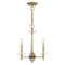 Livex Lighting Bancroft 3 Light Antique Brass Mini Chan 42703-01 - alternate 1