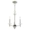 Livex Lighting Bancroft 3 Light Brushed Nickel Mini Chandelier 42703-91 - alternate 3