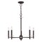 Livex Lighting Bancroft 5 Light Bronze Chandelier 42705-07 - alternate 1