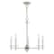 Livex Lighting Bancroft 5 Light Brushed Nickel Chandelier 42705-91 - alternate 1