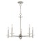 Livex Lighting Bancroft 5 Light Brushed Nickel Chandelier 42705-91 - alternate 9