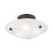 Livex Lighting Oasis 3 Light Bronze Ceiling Mount 4272-07 - alternate 4