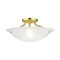 Livex Lighting Oasis 3 Light Polished Brass Ceiling Mount 4273-02 - alternate 1