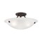 Livex Lighting Oasis 3 Light Bronze Ceiling Mount 4273-07 - alternate 4
