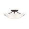 Livex Lighting Oasis 3 Light Bronze Ceiling Mount 4274-07 - alternate 1