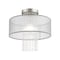 Livex Lighting Alexis 1 Light Brushed Nickel Ceiling Mo 42802-91 - alternate 3