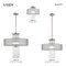 Livex Lighting Alexis 1 Light Brushed Nickel Ceiling Mo 42802-91 - alternate 5