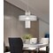 Livex Lighting Alexis 1 Light Brushed Nickel Pendant Ch 42804-91 - alternate 2