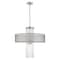 Livex Lighting Alexis 4 Light Brushed Nickel Pendant Chandelier 42805-91 - alternate 3