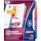 Avery Avery Ready Index Table of Contents Dividers 11133, 8-Tab Set 7278211133 - alternate 10