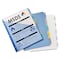 Avery Avery Big Tab Write & Erase Durable Plastic Dividers 16370, 5 White Tabs, 1 Set 7278216370 - alternate 5