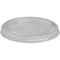 Dixie Portion Cup Lid, Flat, Non Vented, PK24 PL20CLEAR - alternate 3