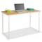 Safco Standing Desk Stand-Up Workstation, Laminated Wood, Beech/White 1943BHWH - alternate 2