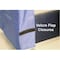 Lakeside Stainless Steel Economy Room Service Cart w/Cover - (6) Shelves 437 - alternate 6