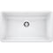 Blanco Precis Silgranit Super Single Undermount Kitchen Sink - White 440150 - alternate 1