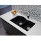 Blanco Diamond Silgranit 60/40 Double Bowl Undermount Kitchen Sink - Anthracite 440179 - alternate 2