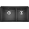 Blanco Precis Bowl Sink 16" 1.75, Anthracite, Undermount Mount, 0 Hole 441128 - alternate 1