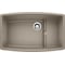 Blanco Performa Cascade Silgranit Undermount Kitchen Sink - Truffle 441291 - alternate 1