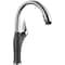 Blanco Artona Pull Down Dual Spray Kitchen Faucet 1.5 GPM - PVD Steel/Anthracite 442031 - alternate 1