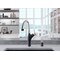 Blanco Artona Pull Down Dual Spray Kitchen Faucet 1.5 GPM - PVD Steel/Anthracite 442031 - alternate 4