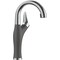 Blanco Bar Faucet, Cinder/Stainless Dual Finish 442041
