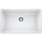 Blanco Precis Silgranit 30" Single Bowl Undermount Kitchen Sink - White 442533 - alternate 1