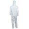 Kimberly-Clark Liq Parti Covall Hood ZipFrnt Elas WrisAnkl WHT 2X 25/Cs 44325