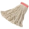 Rubbermaid Commercial 1 in String Wet Mop, 18 oz Dry Wt, Side Gate Connection, Looped-End, White, Cotton/Synthetic FGD21306WH00 - alternate 4