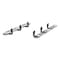 Aries 6" W Polished Stainless Steel Stainless Steel Side Bars with Brackets 4444025 - alternate 3