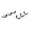Aries Oval Side Bars with Brackets, SS, 6 4444048 - alternate 4