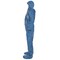 Kleenguard ChemResist Blodborn Patho Splas Covall Hood 4X BLU 20/Cs 45097