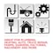 Oatey Hercules 12 in. x 10 in. Multi-Purpose Jobsite Wipes, Dispenser Tub of 70 Towels 45333 - alternate 3