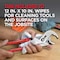Oatey Hercules 12 in. x 10 in. Multi-Purpose Jobsite Wipes, Dispenser Tub of 70 Towels 45333 - alternate 5
