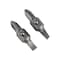 Klein Tools Bit for Stubby No 2 PH 3" Slotted, PK2 32412 - alternate 3