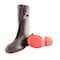 Tingley Overshoes, Safety Toe Toe, PVC, Black/Red, 2XL 45851 - alternate 2