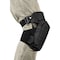 Ergodyne Knee Pad, Hard Shell, Foam, Gel Pad, Rubber Cap, Button and Loop Closure, 2 Straps, Black 450 - alternate 2