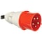 Tripp Lite PDU, Switched, (24) C13, (6) C19, IEC-309 30A RED (3P+N+E), 6 ft. PDU3XVSR6G30B - alternate 6